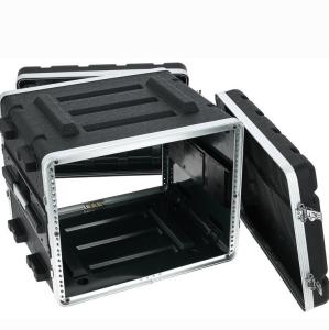 Amplifier PA Durable  8u Rack Flight Case ABS 17 Depth