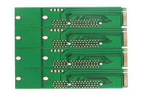 China Green Ink Printed Circuit Board E Test FR4 Double Sided PCB wholesale
