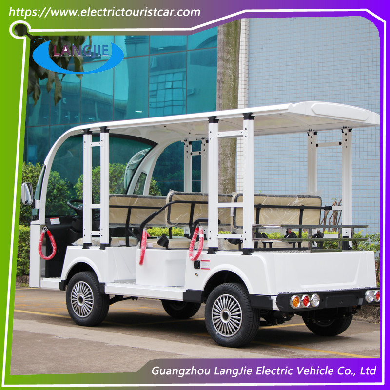 8 Seats Electric Passenger Bus 48V/5KW Bus Seat With Bucket AC Motor Controller