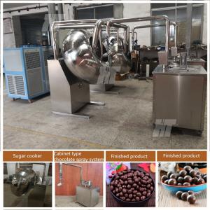 China Automatic Chocolate Coating Machine 50-70kg/time on sale
