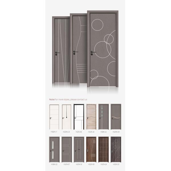 Termite Resistance Painting Hollow Wood Doors , WPC Hollow Bedroom Door