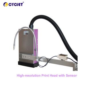 China Bar Code High Resolution Inkjet Printer Large Format 54mm Print Height wholesale