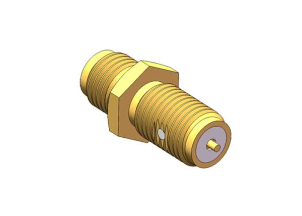 Quality Stainless Steel End Launch SMA Connector Female Bulkhead for sale
