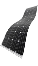 PV Solar Powered Electric Car Deployed 350 KW Flexible Solar Panel ECO Friendly