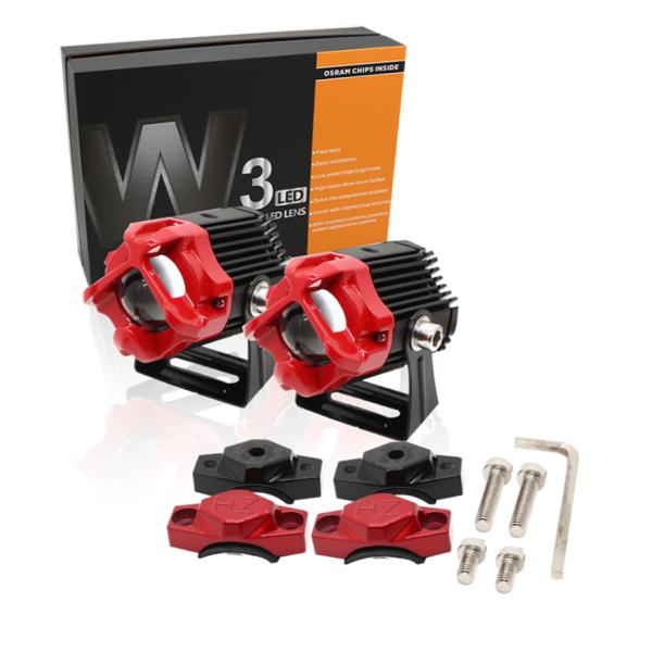 new car detailing light laser led light lens long range lamp off-road vehicle roof refitting headlamp led headlight kits