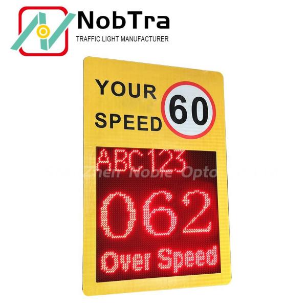 VMS Display Radar Speed Signs with LPR Camera Radar Speed Display Signs