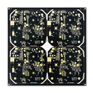 China 2oz 2 Layer Copper PCB Board Cu Based 207.05mm*208.70mm Black wholesale
