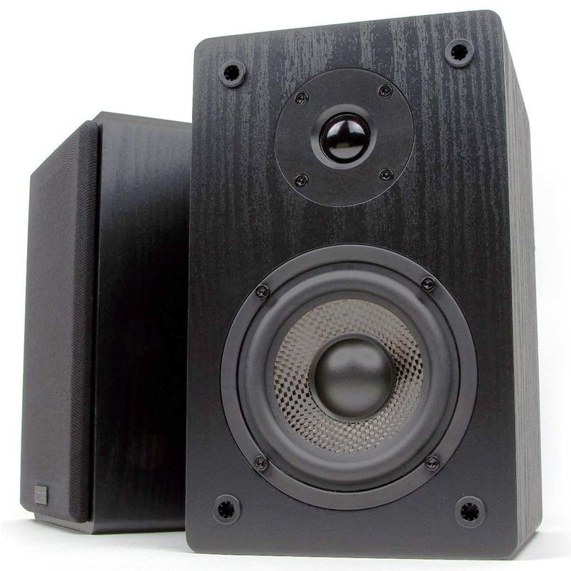 Powered Bookshelf Speakers With Amplifier For Turntable TV PC Bluetooth 5 RCA And Aux