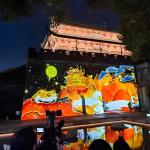 3D Projection Mapping Projector 8500 Lumens building projection mapping