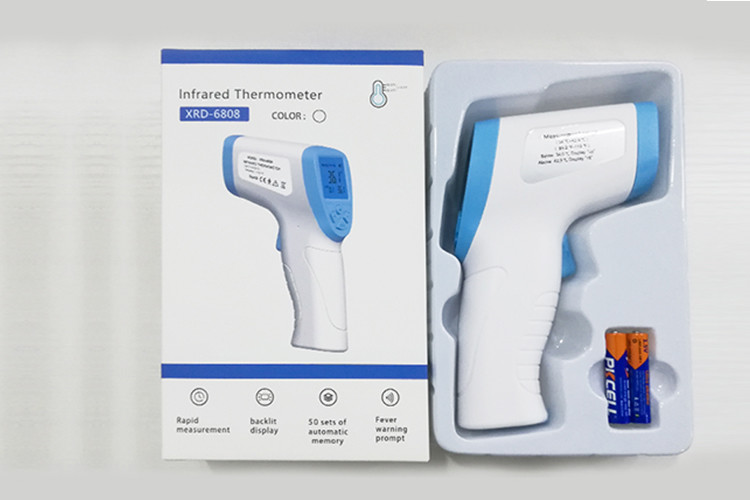 ABS Material Non Contact Infrared Thermometer Temperature Gun Testing High Speed