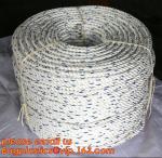 1/2 in. White Twist polyester rope, cheap and quality 3 inch polypropylene