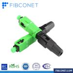 MAX ≤0.5 db Fast Connector for FTTH/FTTX Single mode APC/UPC SC/LC Fiber Optic
