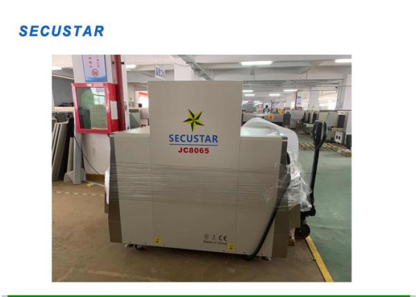 Quality Customized X Ray Baggage Scanner Tunnel Size 800cm Wide 650cm Height Windows 7 for sale