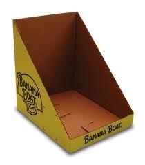 China Offset Printing Cardboard Counter Display Boxes With OEM / ODM Services wholesale