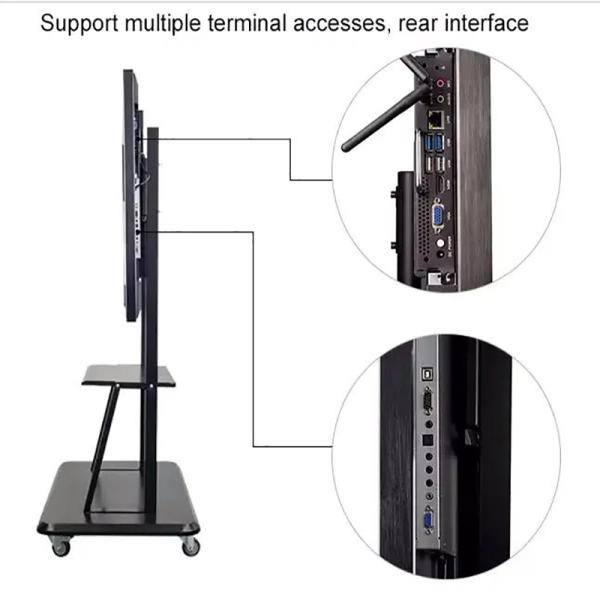 Media Player Interactive Whiteboard Touch Interactive Whiteboard LCD Screen Conference Advertising Machine