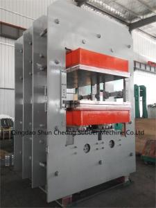 China Solid Rubber Tyre Vulcanizing Press / Rubber Powder Wheel Making Machine wholesale