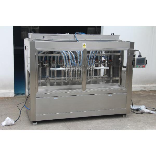 Pneumatic 4 Head Automatic Cosmetic Filling Machine 400KG Heavy Duty