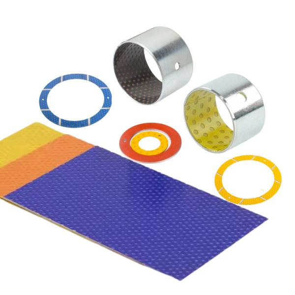 Quality Slide Paths PAS Bronze Bushing Material Wrapped POM Lined Bushings for sale