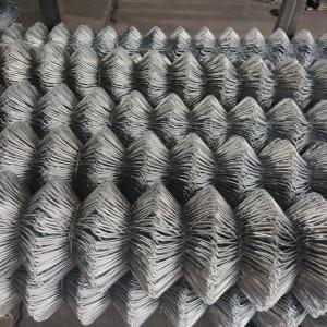 China Cyclone Wire 4mm Chain Link Galvanized Fence 6 Foot wholesale