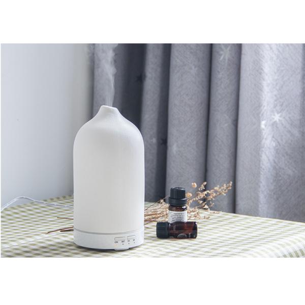 PP Ceramic Essential Oil Ultrasonic Aroma Humidifier Capacity 51-100ml