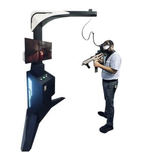 China Entertainment Vr Shooter Games Small Space Indoor Movable Guns wholesale