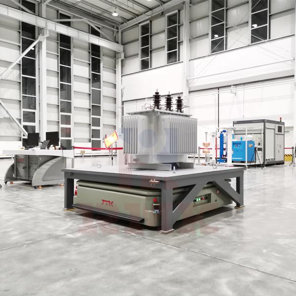 2 Ton AGV Transfer Cart Automatic Online Charging Transfer Vehicle