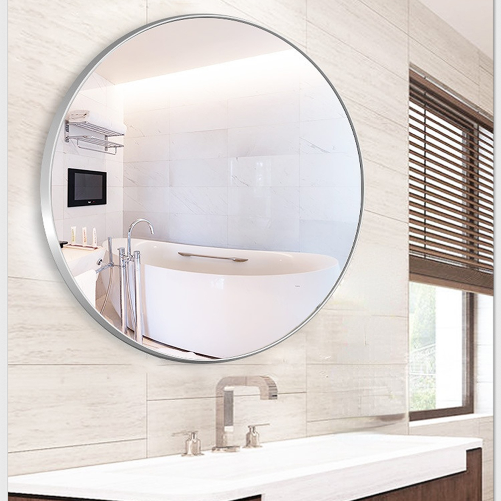 Stylish Metal Frame Wall Mirror for Bedroom Salon Bathroom Decoration in Customized Siz