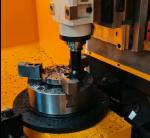 High Speed CNC Flange Drilling Machine with Double Spindle Inner Cooling Model