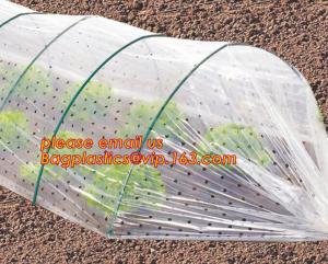 high light transmittance solar control seeding nursery greenhouse covers,100% virgin LDPE protective single layer cucumb