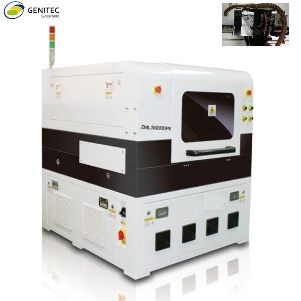 Quality Genitec Laser Cutter Optical Recognition PCB Laser Cutting Machine for SMT ZMLS6000DP for sale
