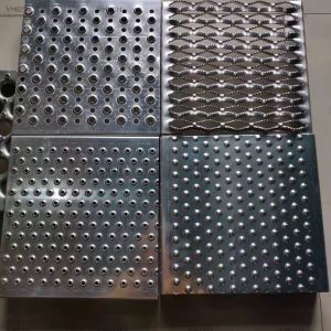 300mm Aluminum Serrated Metal Grating Grip Strut Walkway non rusting