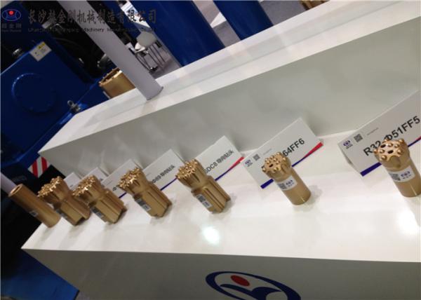 Quality Small Tapered Equipment Thread Button Bit 45mm-152mm Diameter ISO Approved for sale