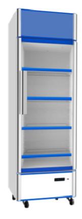 Quality 363L Vertical Deep Freezer CB CE SASO Certificate With Large Capacity for sale