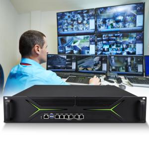 2u Rack Mounted Network Security With Redundant Power Supply