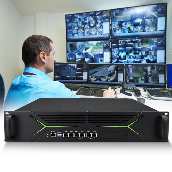 Quality 2u Rack Mounted Network Security With Redundant Power Supply for sale