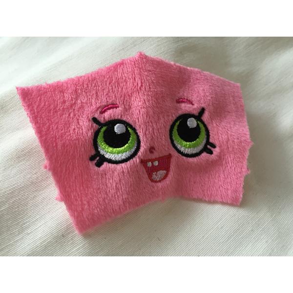 Custom Flag 3D Born To Be Mild Logo Embroidered Neck Patch Reusable