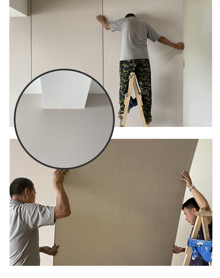 Bamboo Wood PVC Interior Decoration Wall Panel Moisture Proof