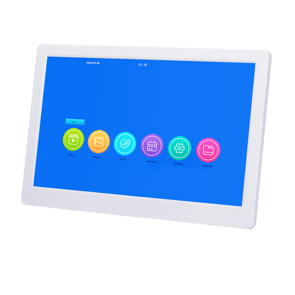 10 Inch Wifi Digital Photo Frame with IPS Touch Screen and Plastic Frame Material