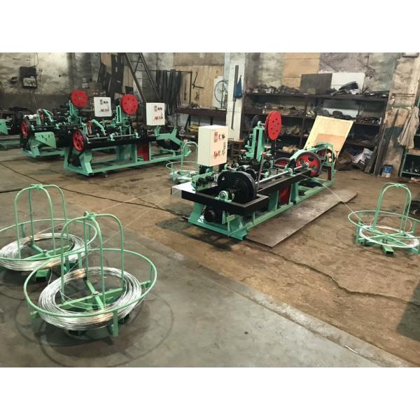China Best Factory Full Automatic Twisted Barbed Wire Making Machine