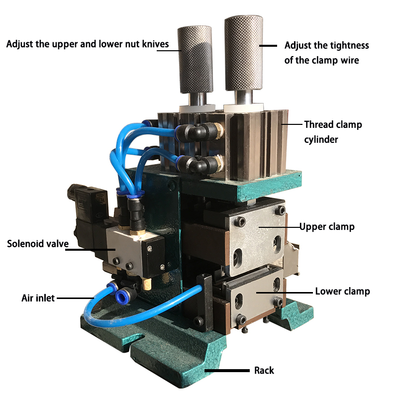 YH-3F Multi Core Wire Stripping Twisting Peeling Machine with Stripping Length 3-25mm