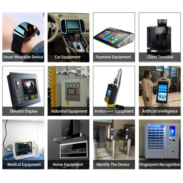 7 Inch Resistive Touch Screen 1024X600 Dots Wide Temp TFT LCD Display