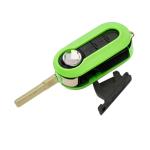 Fiat 3 Button Flip Remote Key Shell Car Key Shell Color Option