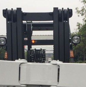 360-1830mm Roll Rotating Forklift Clamp Attachment
