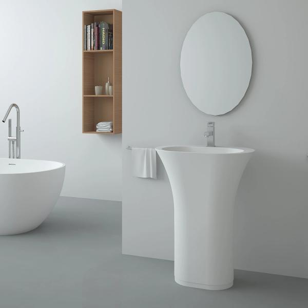 Indoor Freestanding Bathroom Basin Stand Alone Bathroom Vanity