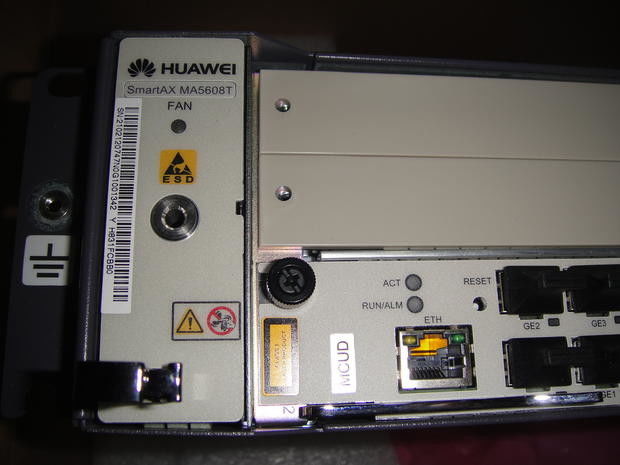 16 Port EPON GPON OLT MCUD MPWD GPFD FTTH For Original Huawei MA5608T