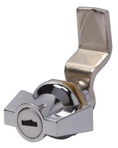 China Chrome Wing Knob Quarter Turn Locks for Industrial Cabinets wholesale