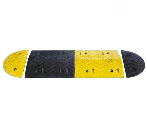 Quality Heavy Duty Solid Rubber Driveway Speed Hump for sale