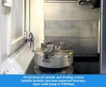 SMTCL Vertical CNC Lathe V4H CNC Vertical Milling Machine Lathe Milling Machine