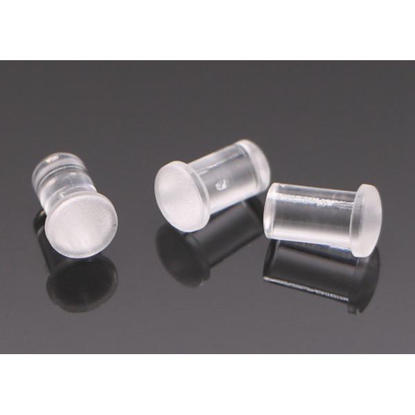 LED Dia 4mm K9 Borosilicate Round Head Light Guide Rod