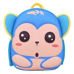 China Cartoon Animal School Children Bag Kindergarten Kids Backpack 3D Eco - Friendly wholesale